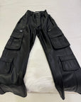 Cargo piel negro S M